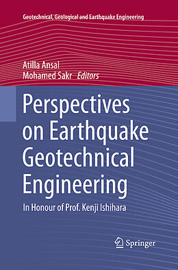 Couverture cartonnée Perspectives on Earthquake Geotechnical Engineering de 