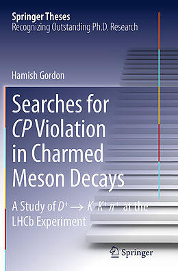 Couverture cartonnée Searches for CP Violation in Charmed Meson Decays de Hamish Gordon