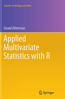 Couverture cartonnée Applied Multivariate Statistics with R de Daniel Zelterman