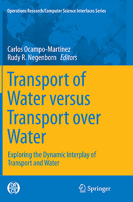 Kartonierter Einband Transport of Water versus Transport over Water von 