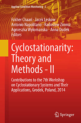 Kartonierter Einband Cyclostationarity: Theory and Methods - II von 