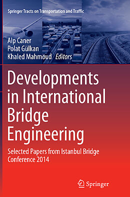 Couverture cartonnée Developments in International Bridge Engineering de 