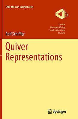 Couverture cartonnée Quiver Representations de Ralf Schiffler