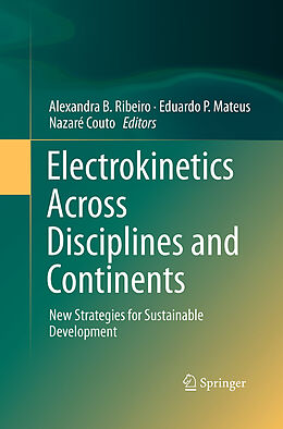 Couverture cartonnée Electrokinetics Across Disciplines and Continents de 