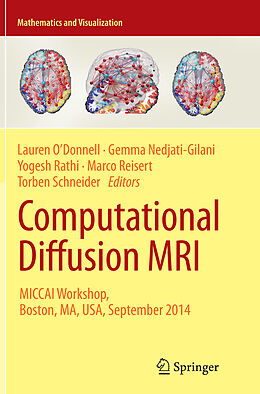 Couverture cartonnée Computational Diffusion MRI de 