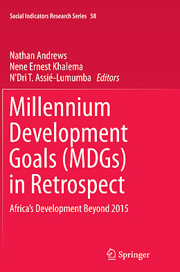 Kartonierter Einband Millennium Development Goals (MDGs) in Retrospect von 