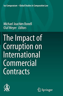 Couverture cartonnée The Impact of Corruption on International Commercial Contracts de 