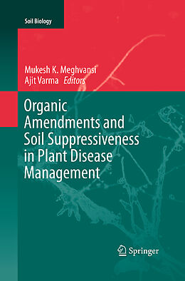 Couverture cartonnée Organic Amendments and Soil Suppressiveness in Plant Disease Management de 