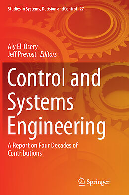 Kartonierter Einband Control and Systems Engineering von 