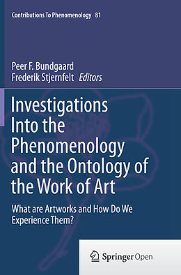 Couverture cartonnée Investigations Into the Phenomenology and the Ontology of the Work of Art de 