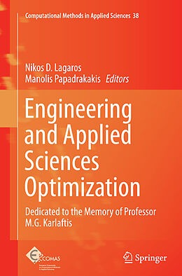 Couverture cartonnée Engineering and Applied Sciences Optimization de 