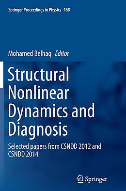 Kartonierter Einband Structural Nonlinear Dynamics and Diagnosis von 