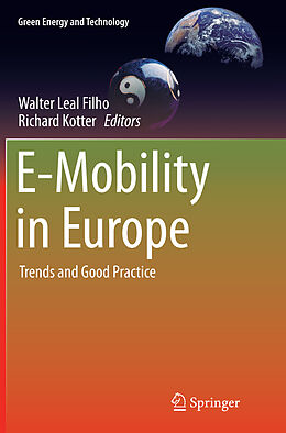 Couverture cartonnée E-Mobility in Europe de 