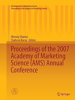 Kartonierter Einband Proceedings of the 2007 Academy of Marketing Science (AMS) Annual Conference von 