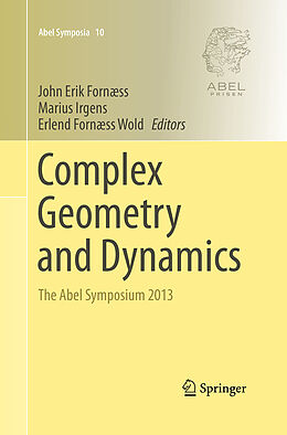 Couverture cartonnée Complex Geometry and Dynamics de 