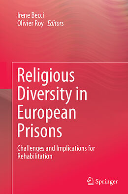 Couverture cartonnée Religious Diversity in European Prisons de 