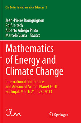 Couverture cartonnée Mathematics of Energy and Climate Change de 