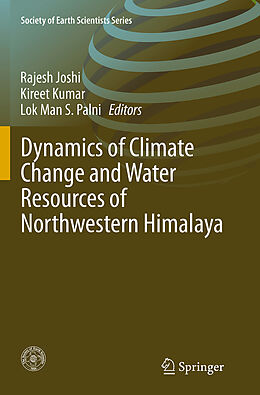 Couverture cartonnée Dynamics of Climate Change and Water Resources of Northwestern Himalaya de 