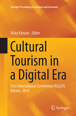 Couverture cartonnée Cultural Tourism in a Digital Era de 