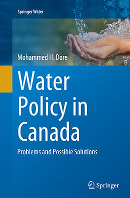 Kartonierter Einband Water Policy in Canada von Mohammed H. Dore