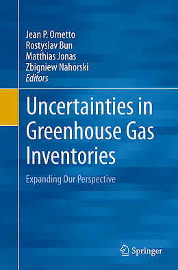 Couverture cartonnée Uncertainties in Greenhouse Gas Inventories de 