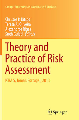 Couverture cartonnée Theory and Practice of Risk Assessment de 