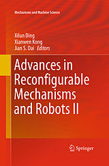 Couverture cartonnée Advances in Reconfigurable Mechanisms and Robots II de 