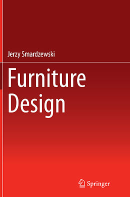 Couverture cartonnée Furniture Design de Jerzy Smardzewski