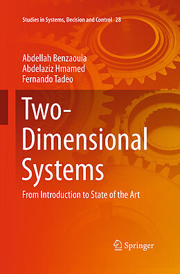 Kartonierter Einband Two-Dimensional Systems von Abdellah Benzaouia, Fernando Tadeo, Abdelaziz Hmamed