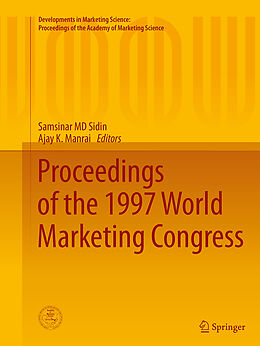 Kartonierter Einband Proceedings of the 1997 World Marketing Congress von 