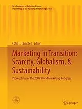 Kartonierter Einband (Kt) Marketing in Transition: Scarcity, Globalism, & Sustainability von