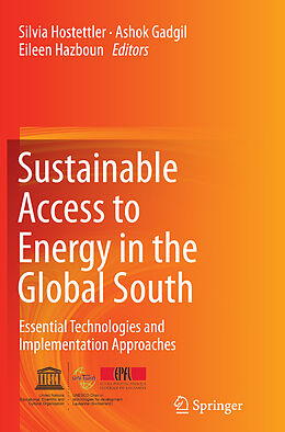 Couverture cartonnée Sustainable Access to Energy in the Global South de 