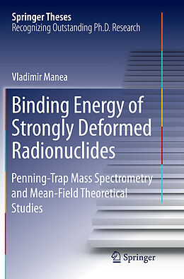 Kartonierter Einband Binding Energy of Strongly Deformed Radionuclides von Vladimir Manea