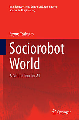 Couverture cartonnée Sociorobot World de Spyros Tzafestas