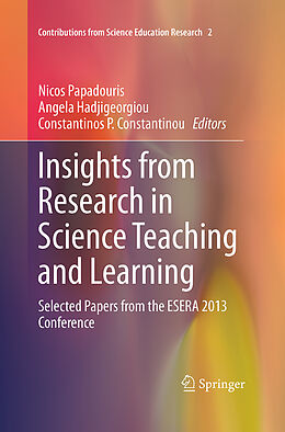 Couverture cartonnée Insights from Research in Science Teaching and Learning de 