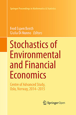 Kartonierter Einband Stochastics of Environmental and Financial Economics von 