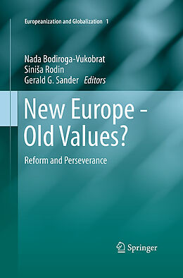 Couverture cartonnée New Europe - Old Values? de 