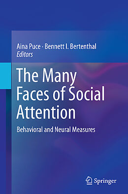 Couverture cartonnée The Many Faces of Social Attention de 