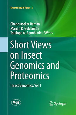 Couverture cartonnée Short Views on Insect Genomics and Proteomics de 