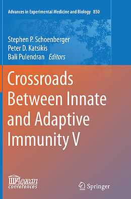 Kartonierter Einband Crossroads Between Innate and Adaptive Immunity V von 