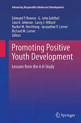 Couverture cartonnée Promoting Positive Youth Development de 