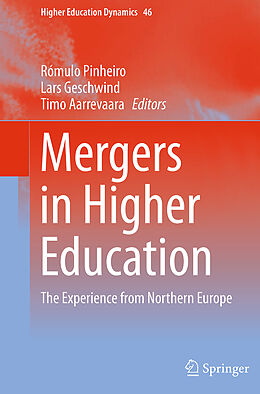 Couverture cartonnée Mergers in Higher Education de 