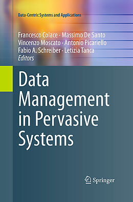 Couverture cartonnée Data Management in Pervasive Systems de 