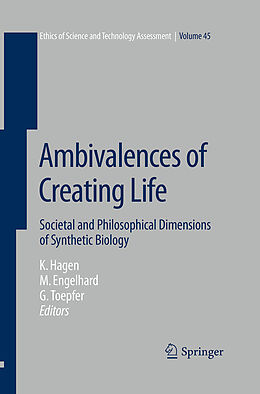 Couverture cartonnée Ambivalences of Creating Life de 