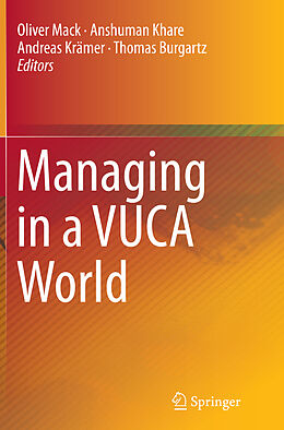 Couverture cartonnée Managing in a VUCA World de 