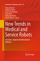 Couverture cartonnée New Trends in Medical and Service Robots de 