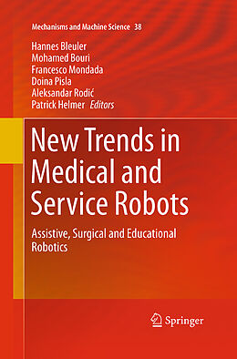 Kartonierter Einband New Trends in Medical and Service Robots von 