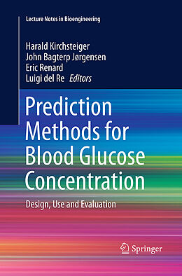 Kartonierter Einband Prediction Methods for Blood Glucose Concentration von 