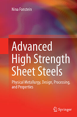Couverture cartonnée Advanced High Strength Sheet Steels de Nina Fonstein