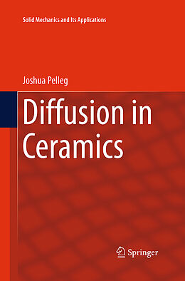 Couverture cartonnée Diffusion in Ceramics de Joshua Pelleg